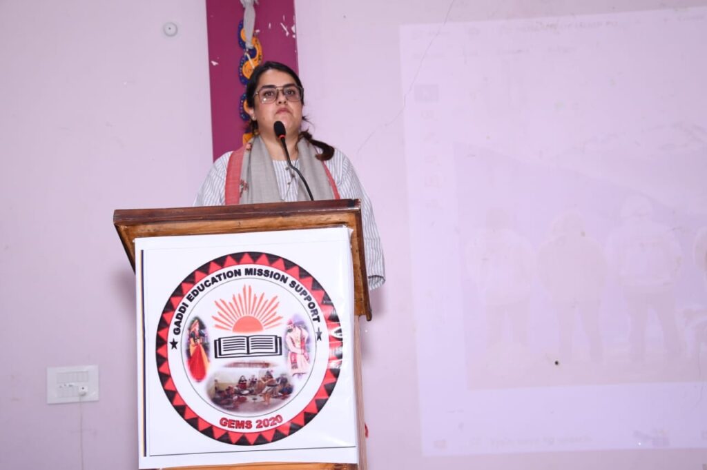 The 4th Annual Program of Gaddi Education Mission Support (GEMS) was celebrated at 'Jai Hotel' Nagari (Palampur)