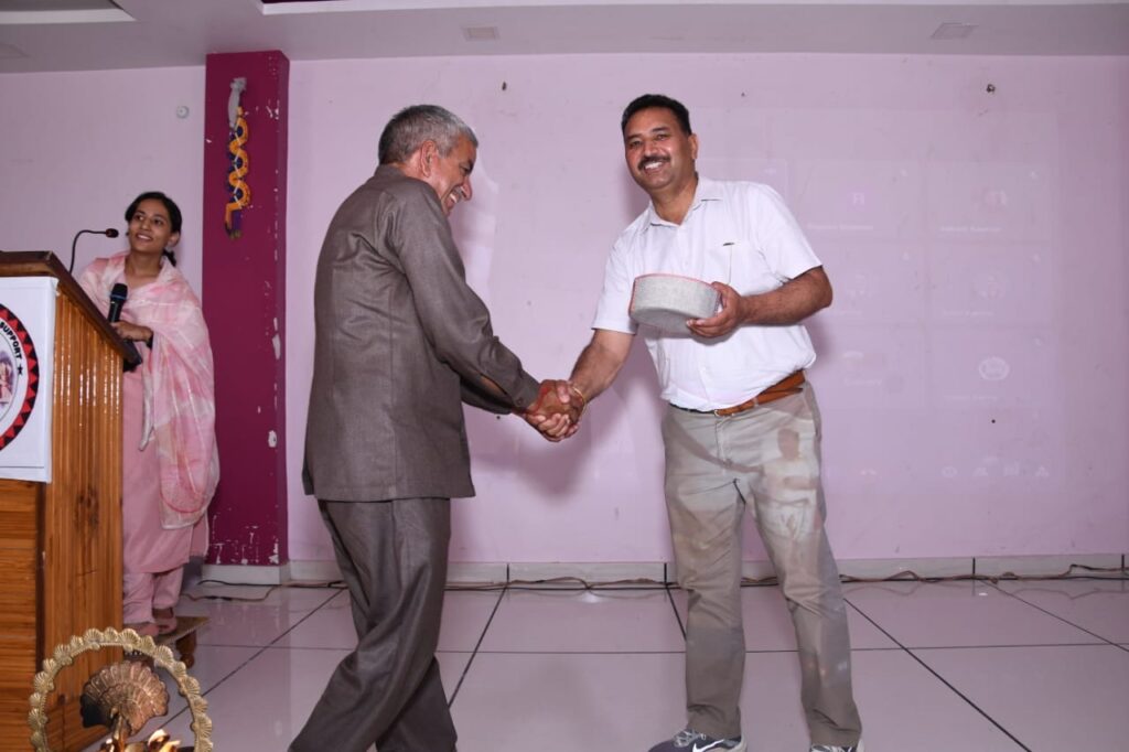 The 4th Annual Program of Gaddi Education Mission Support (GEMS) was celebrated at 'Jai Hotel' Nagari (Palampur)